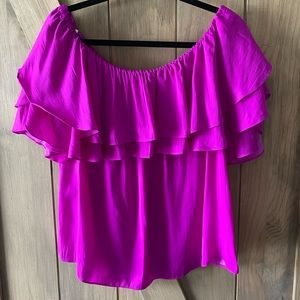 Lilly Pulitzer Off-The-Shoulder Blouse